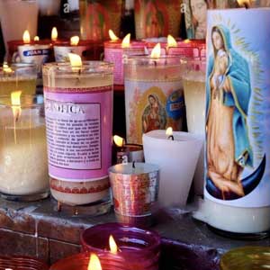 Velas de novena